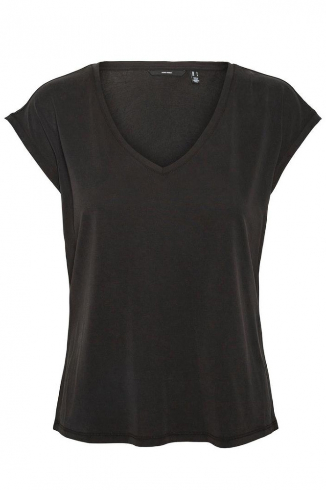 VMFILLI SS V-NECK TEE GA NOOS 10247666 Black